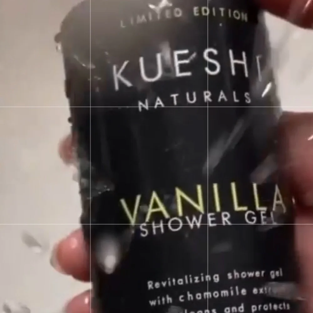Kueshi Naturals Limited Edition Vanilla Shower Gel